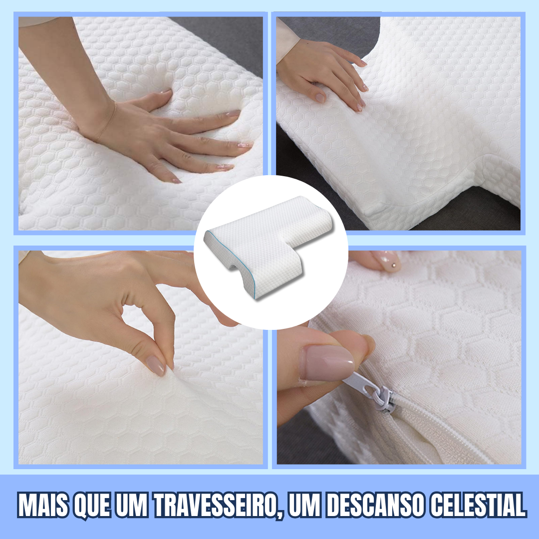 Almofada de braço anti-pressão para casais