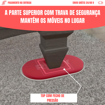 Deslizadores de móveis sem esforço